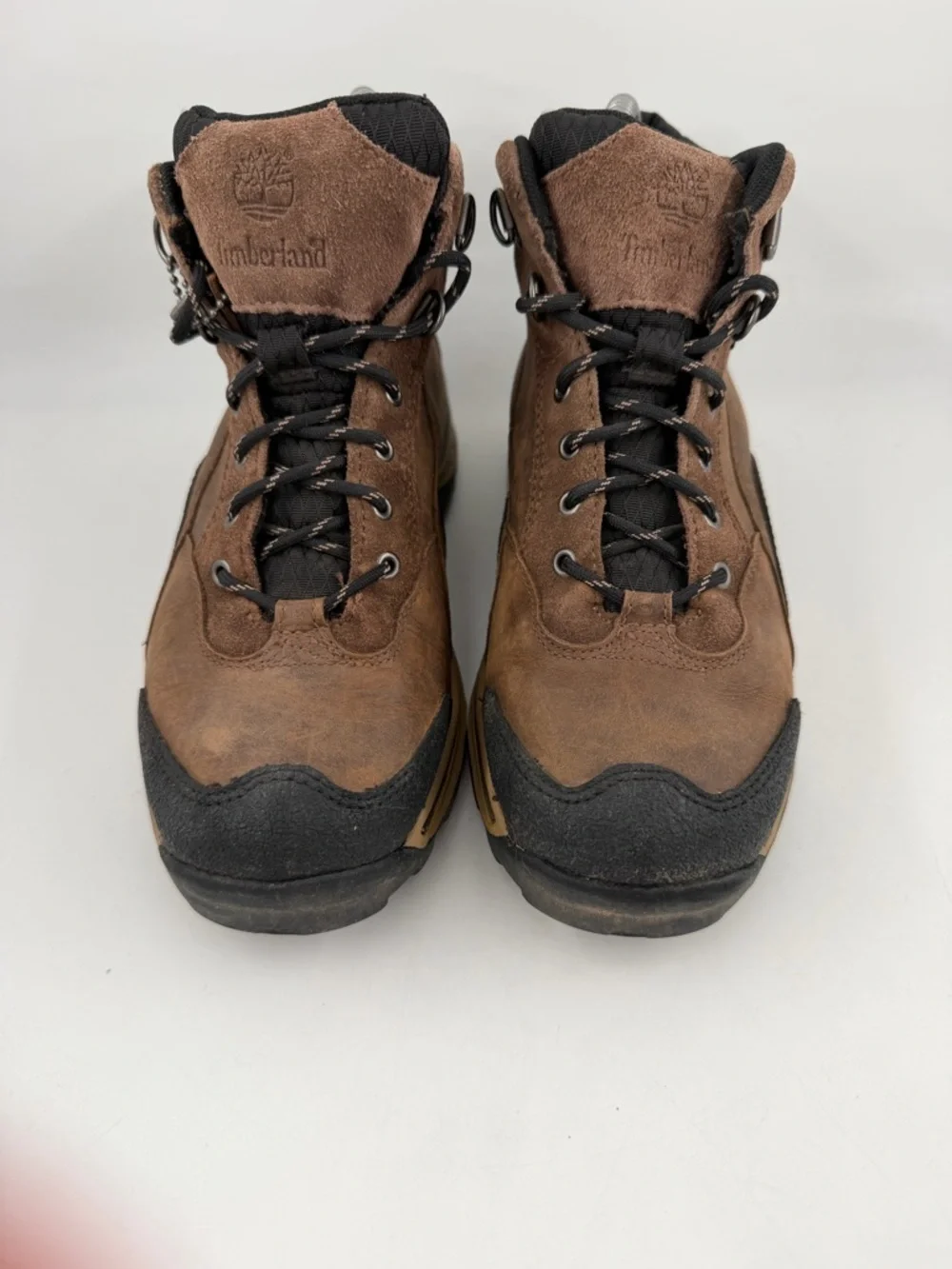 Timberland Boy’s Backroads Brown Leather - SZ 4.5 - Lace-Up Hiking Boots